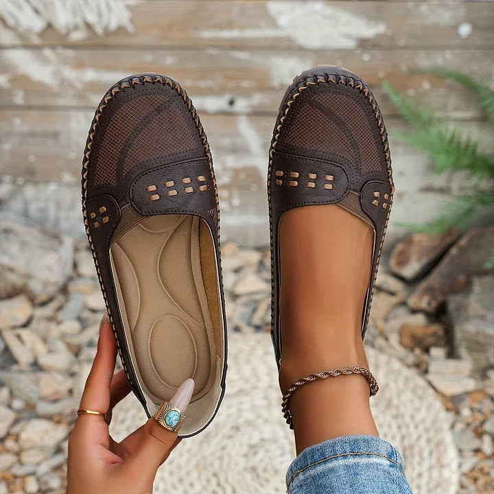 Trish | Bequeme orthopädische Slipper für Damen – mit Fußgewölbeunterstützung