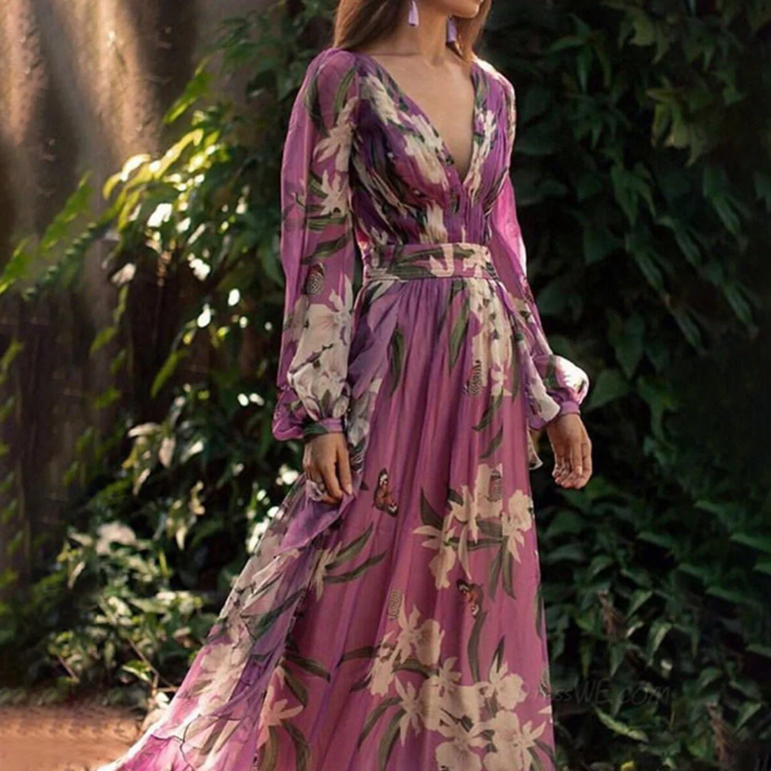 Aenora | Elegante maxi partyjurk voor dames – chique formele avondjurk