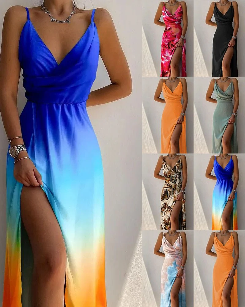 Arlae | Maxi zomerjurk voor dames – lange zwierige casual jurk