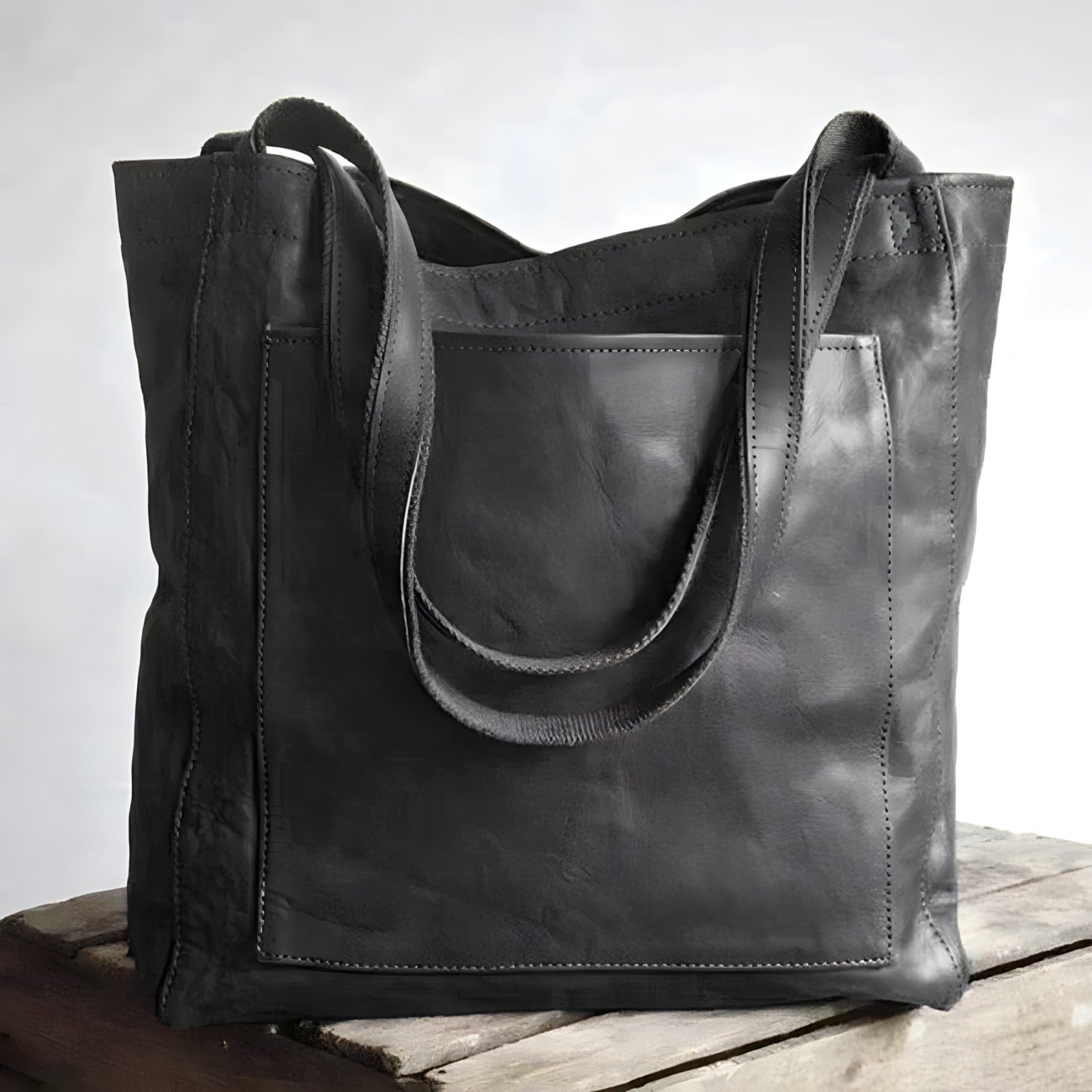 Zyia | Grote bruine schoudertas voor dames – Elegante en praktische handtas