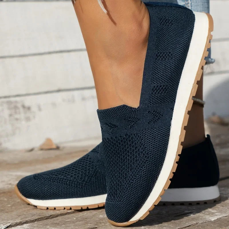 Breeza | Lässige Damen-Slipper aus Mesh – Atmungsaktiv, Leicht