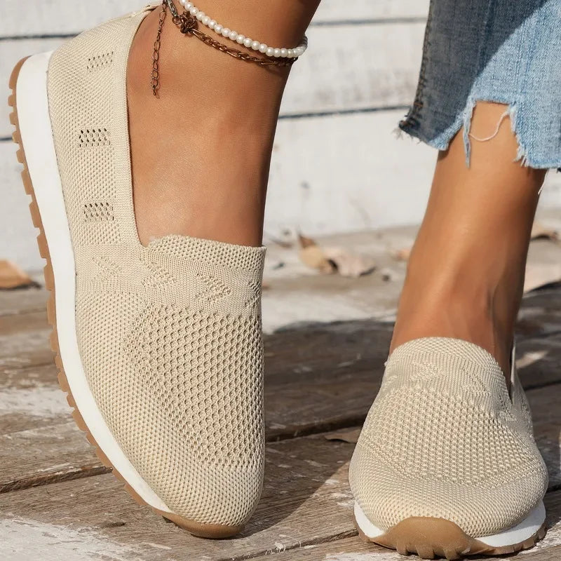 Breeza | Lässige Damen-Slipper aus Mesh – Atmungsaktiv, Leicht