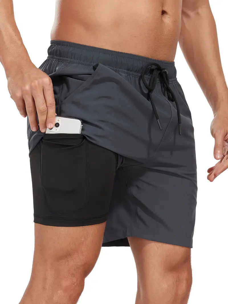 Orvior | Sneldrogende zwemshort voor heren – Lichtgewicht, ademend polyester