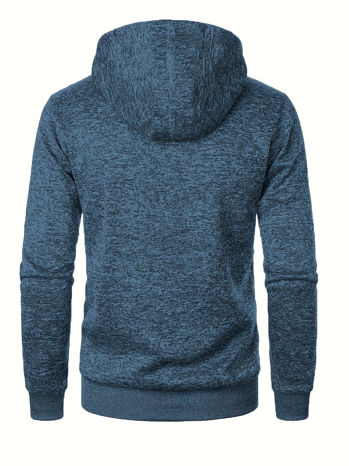 Caslan | Heren sweaterjack met capuchon en ritssluiting – Lichtgewicht casual hoodie