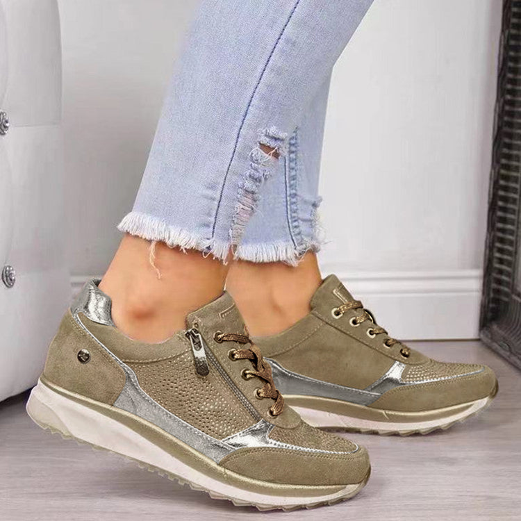 Jaelyn | Orthopedische wandelsneakers – Comfortabele damesschoenen met ritssluiting