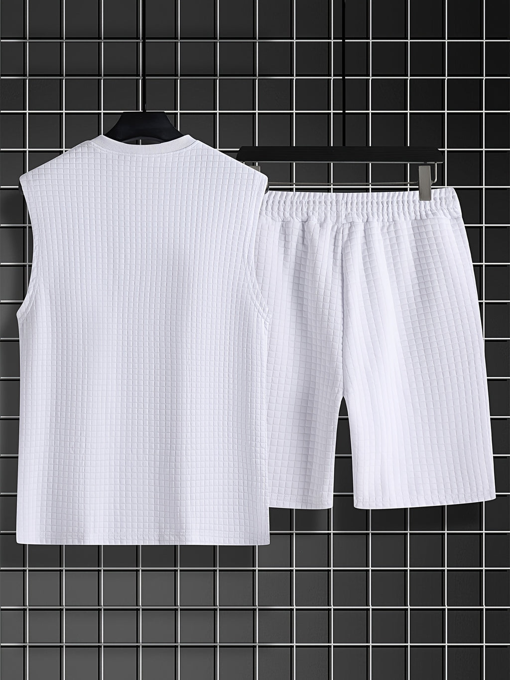 Zorren | Casual 2-delige Set – Mouwloos Vest & Short Set, Zomer Sportieve Matchende Outfit