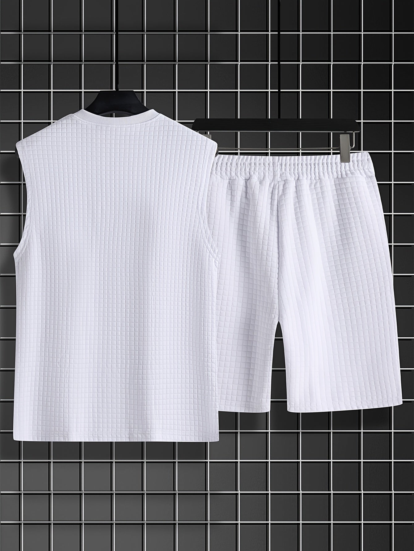 Zorren | Casual 2-delige Set – Mouwloos Vest & Short Set, Zomer Sportieve Matchende Outfit