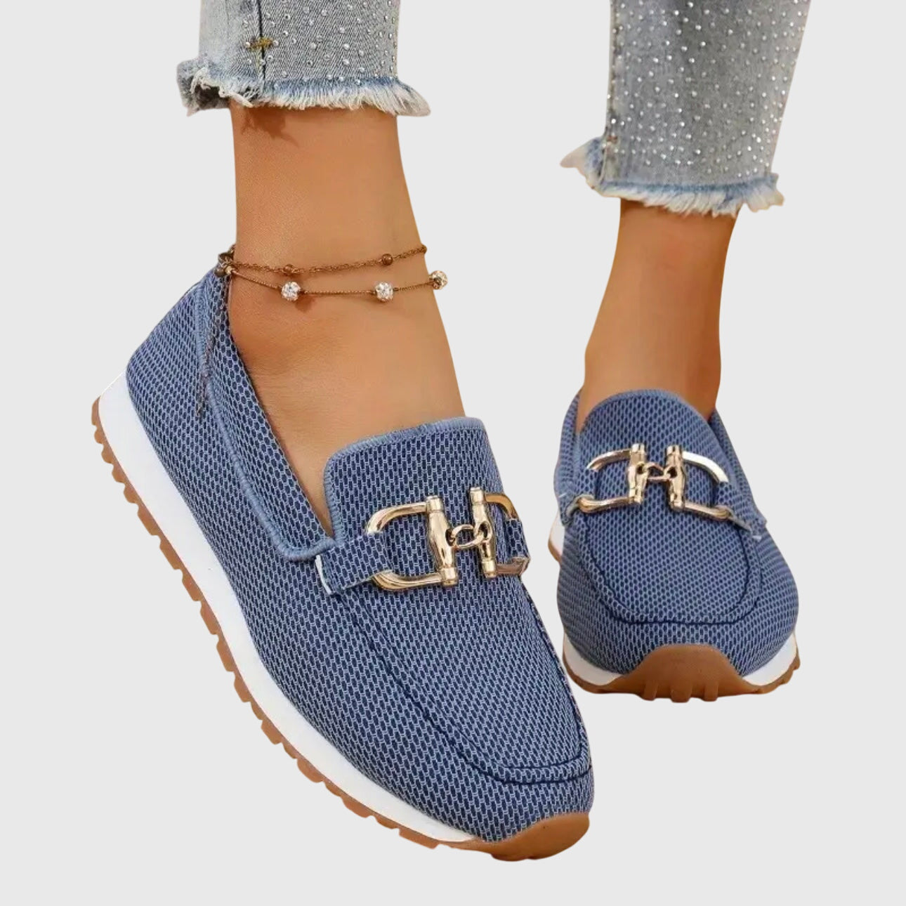 Vena | Orthopedische dames loafersneakers – instap comfortschoenen, ademende wandelsneakers
