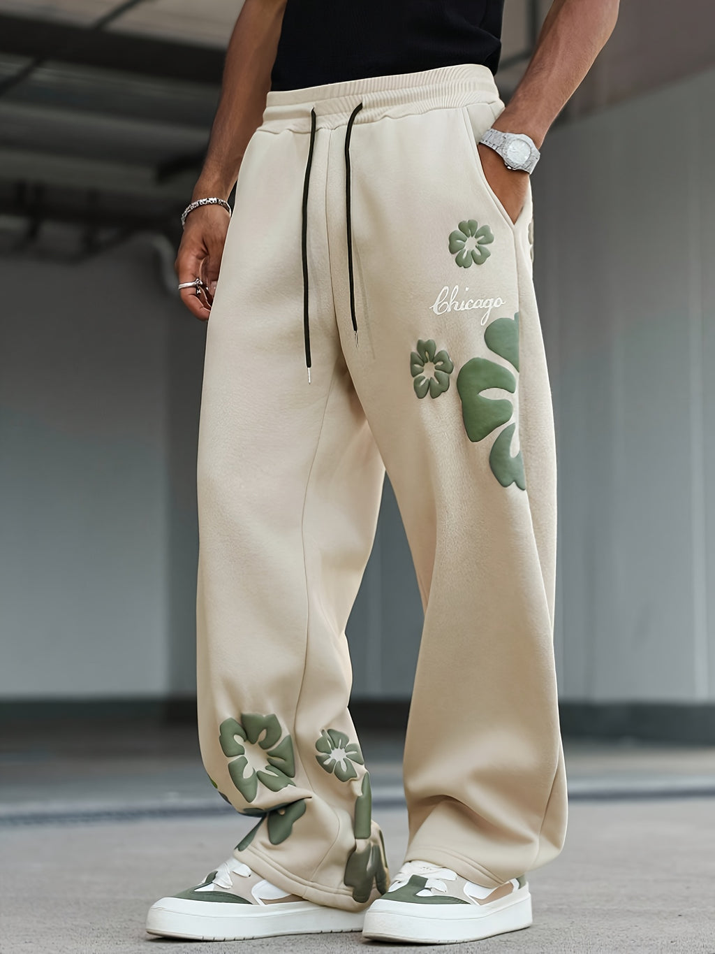 Savor | Casual losse pasvorm broek voor heren – comfortabele, ademende stof, streetwear en outdoor