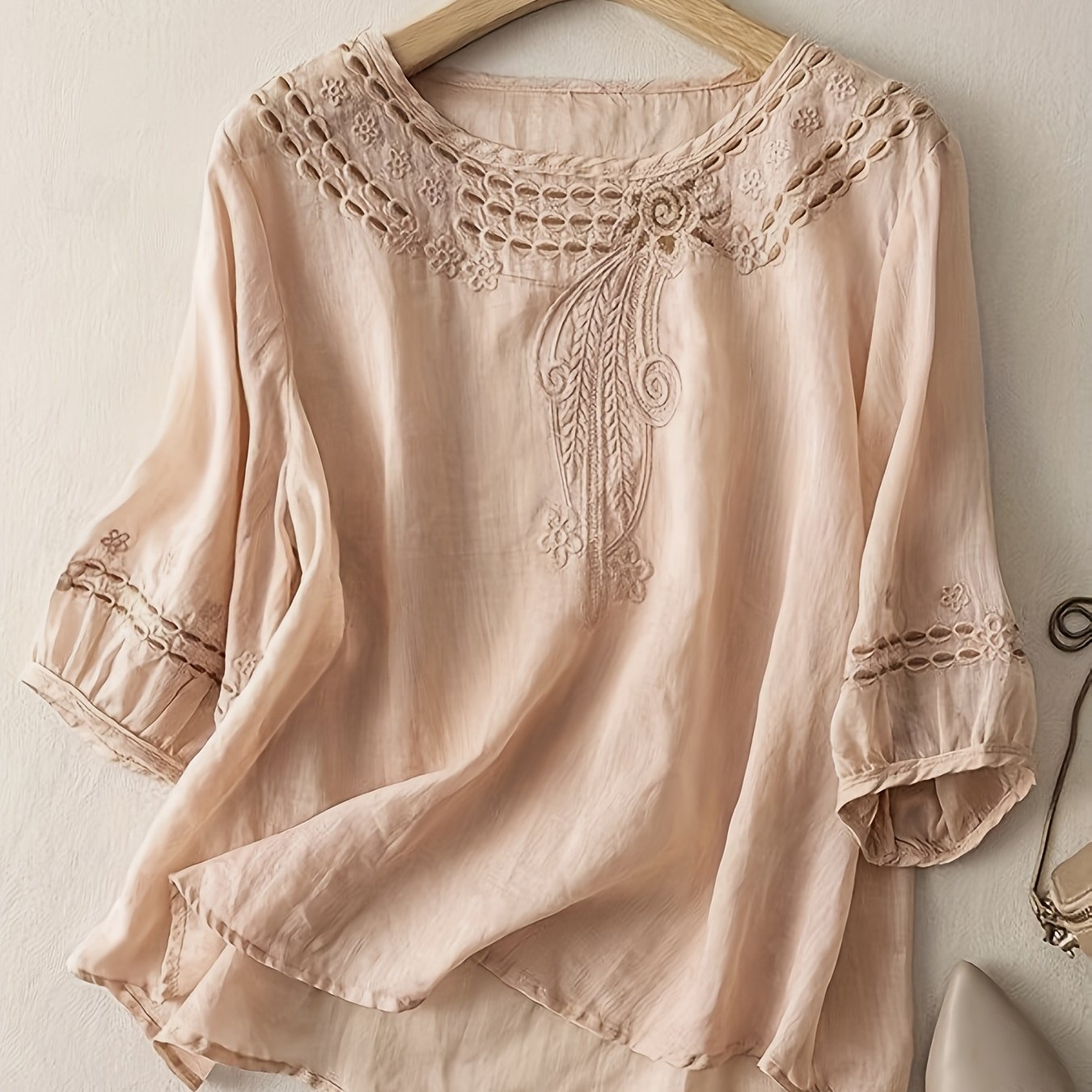 Nyzirel | Casual zomertop voor dames – Lichte blouse voor dagelijks gebruik en op vakantie