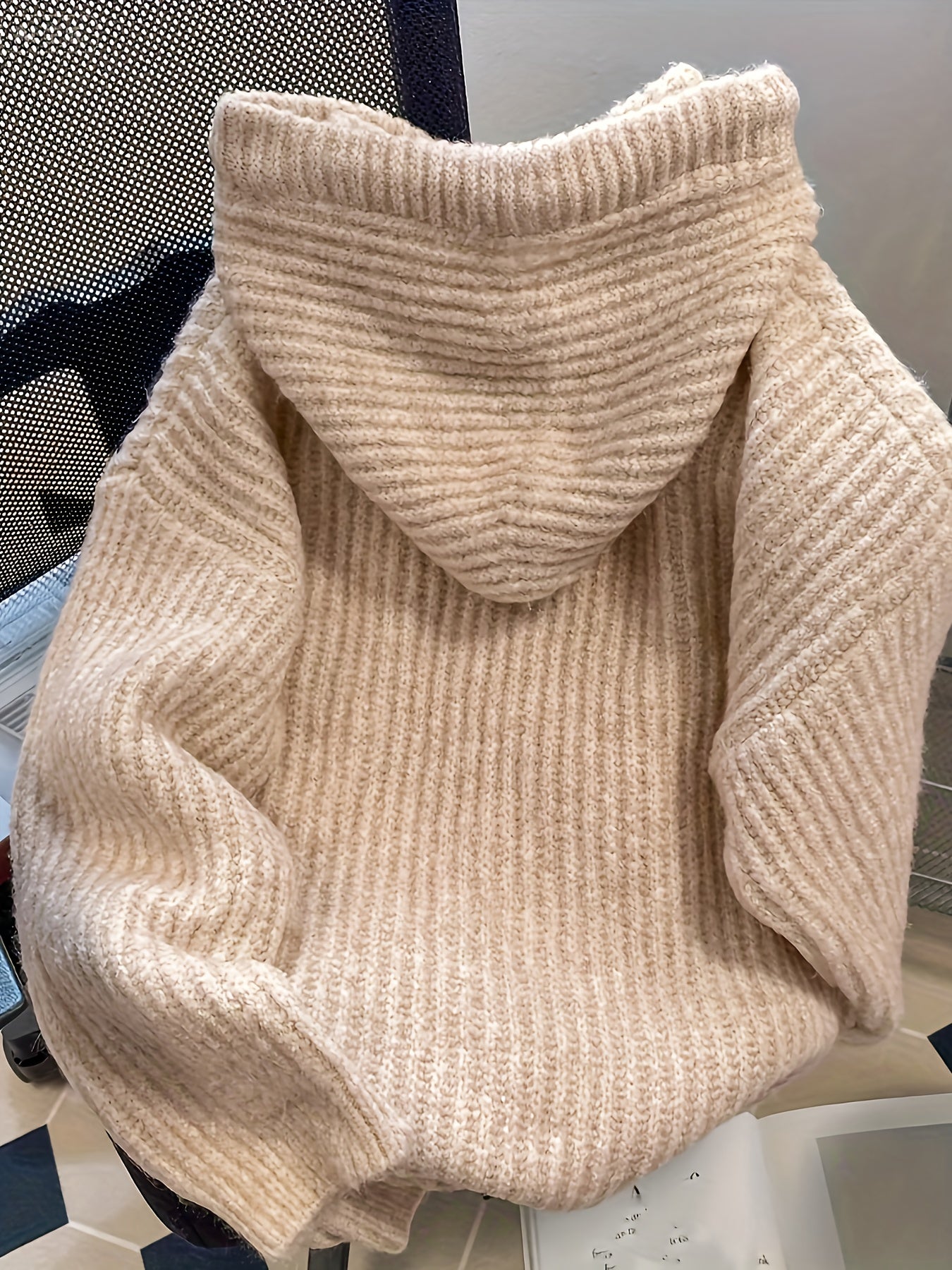 Irelis | Heren trui met capuchon en trekkoord, casual warme pullover met lange mouwen