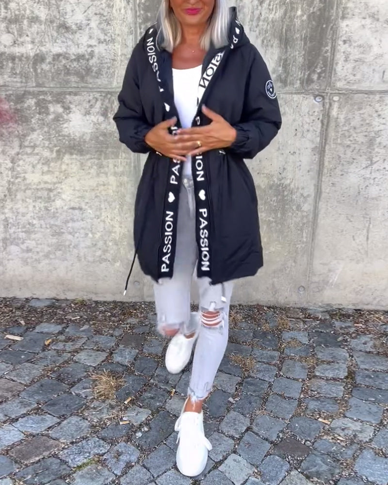 Breaen | Imperméable à capuche élégant et imperméable – Trench-coat léger à capuche