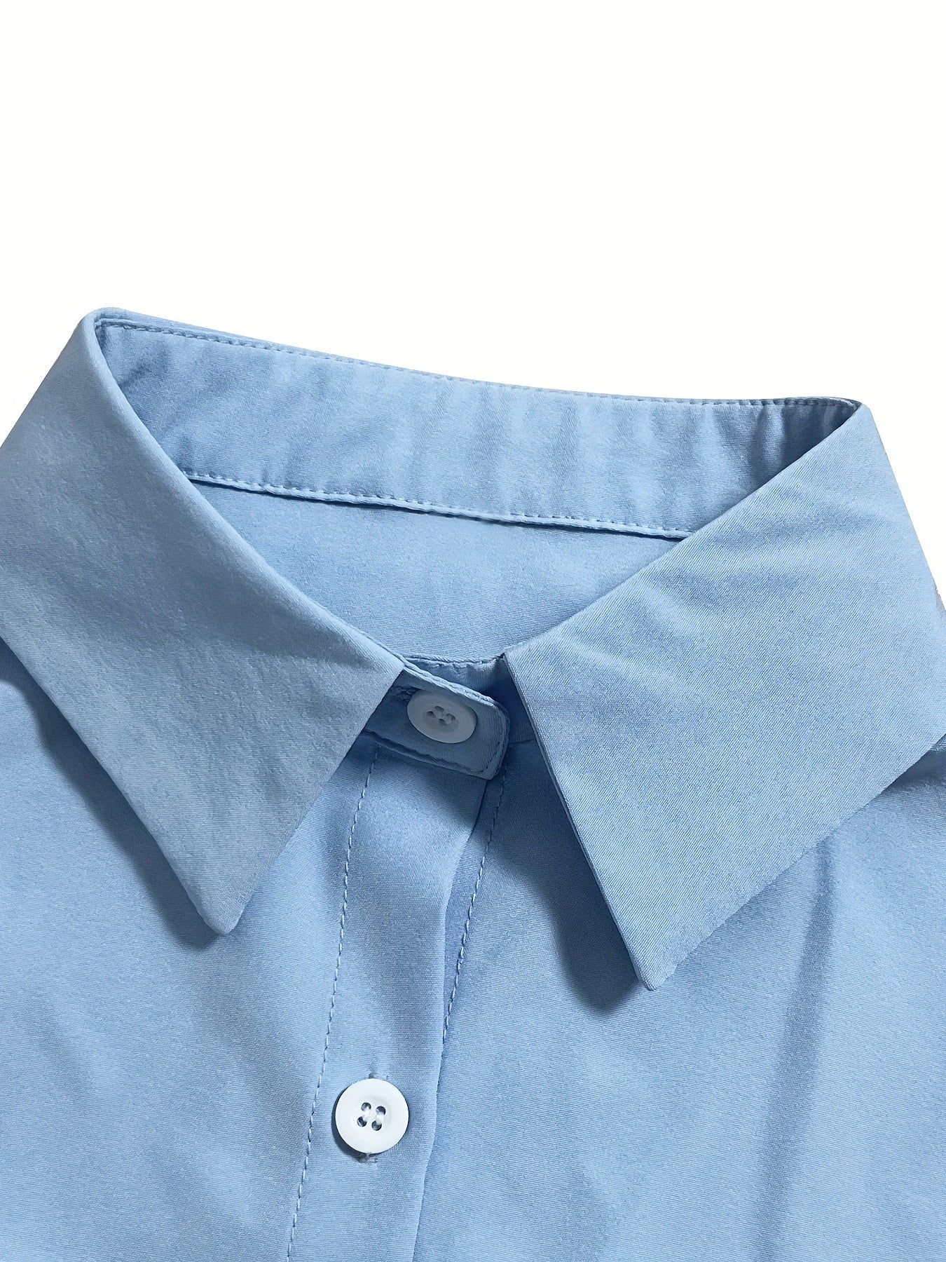 Kariel | Bluse mit Knopfleiste – Langärmlig, Kragen, schlichtes Arbeitshemd für Büro und Freizeit 