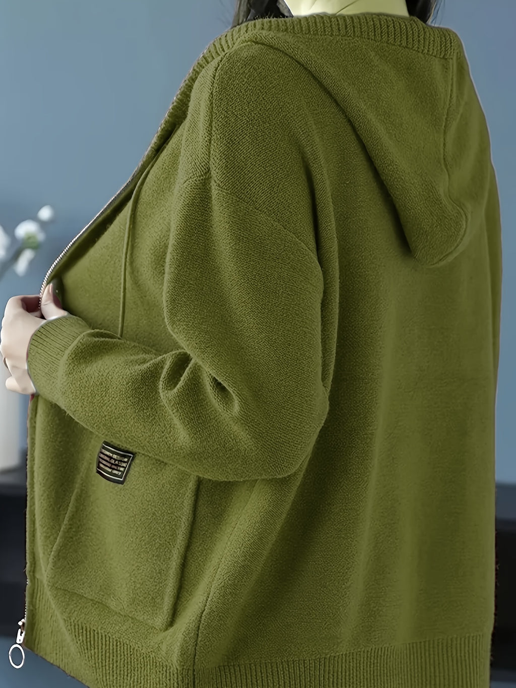 Adalira | Elegante damescardigan met capuchon – Lichtgewicht gebreid kledingstuk