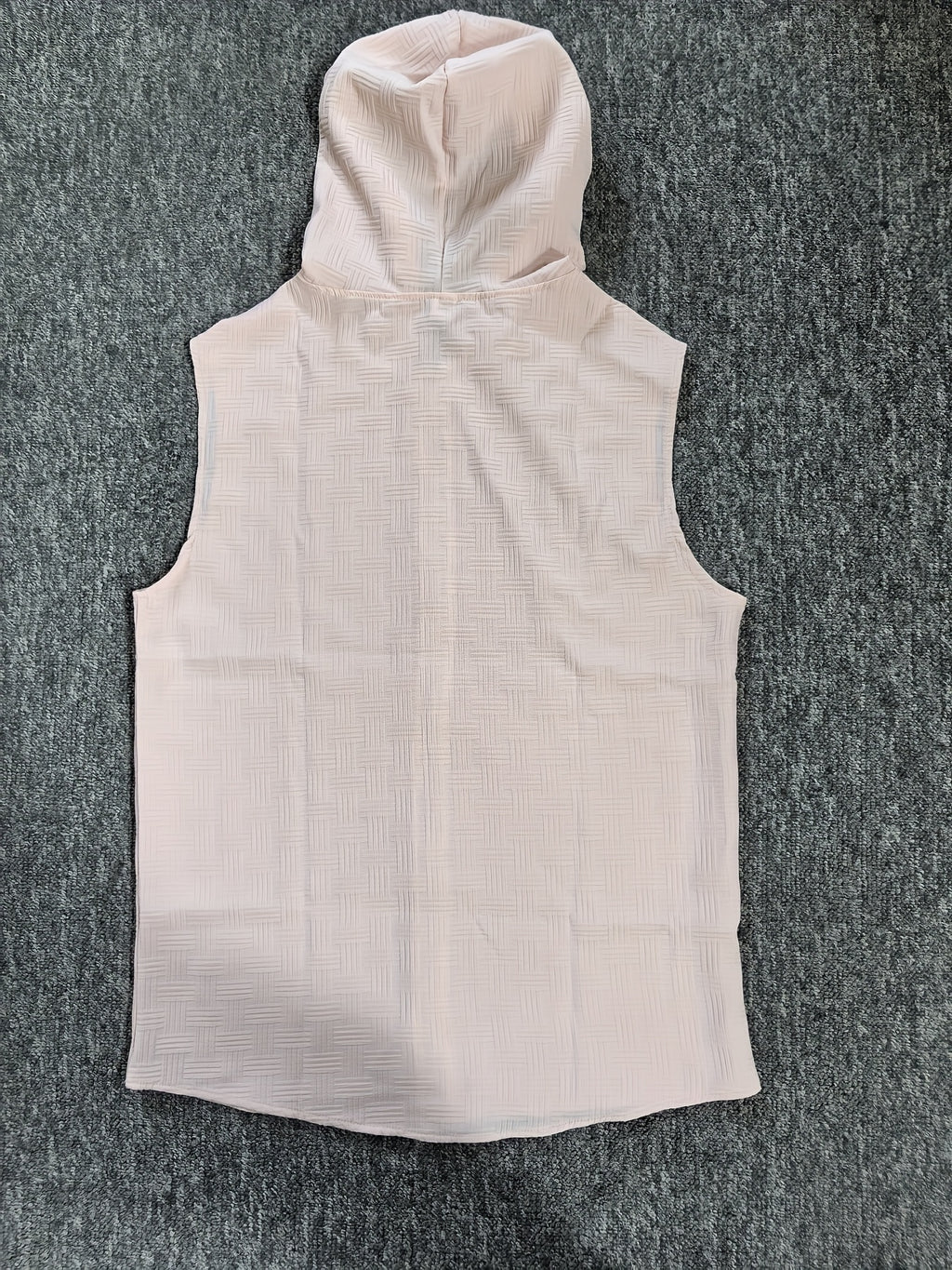 Aldric | Heren mouwloze tanktop met capuchon, zomerse casual pasvorm