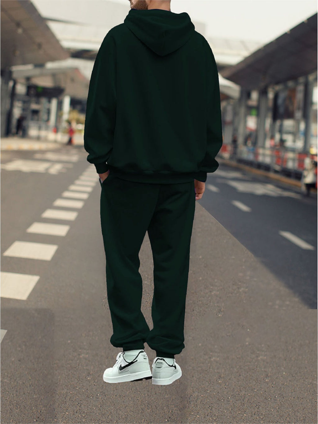Bardon | Casual sport hoodie & joggingbroek set – Lichtgewicht joggingpak, comfortabele tweedelige outfit