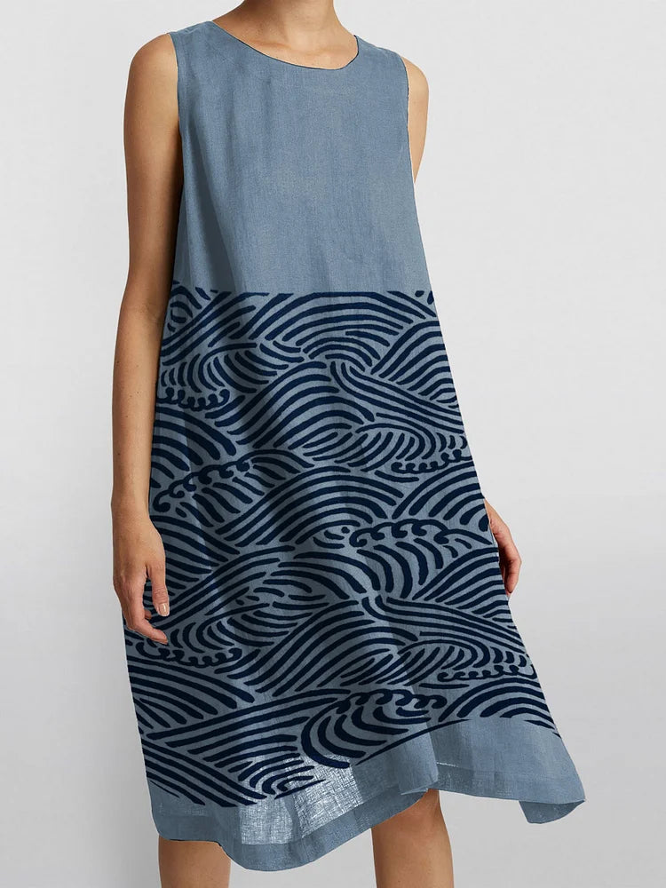 Hylora | Chique alledaagse jurk voor dames – Tijdloze, elegante midi-jurk