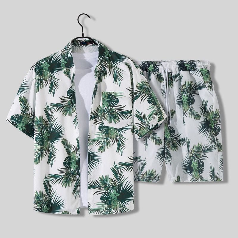 Flint | 2-delige Zomerset – T-shirt met Korte Mouwen & Shorts, Casual Sportieve Outfit