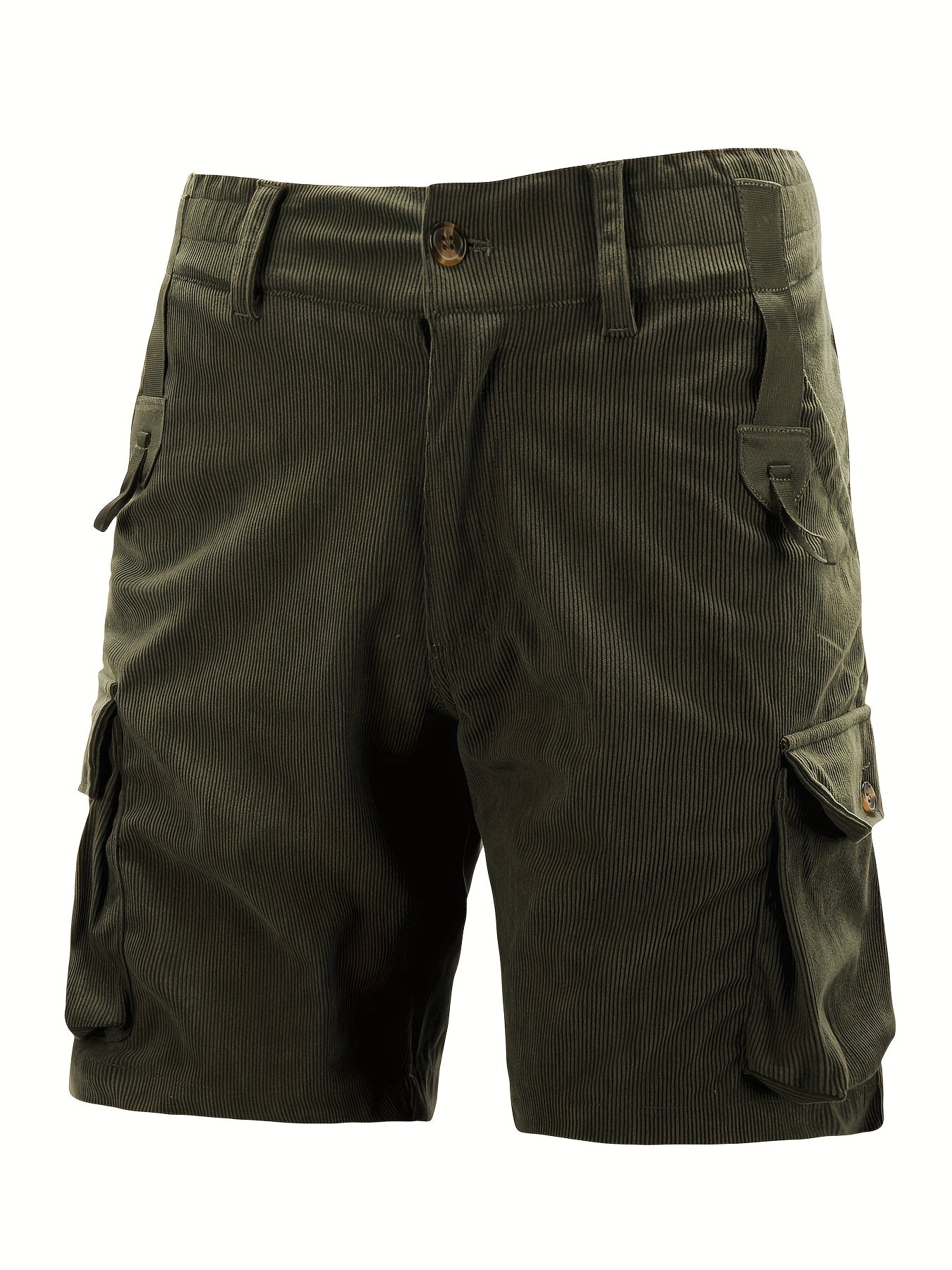 Zayvex | Heren Corduroy Tuinbroek – Casual 3D Geweven Werkbroek
