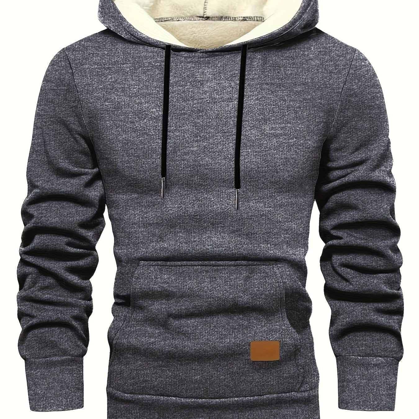 Xystus | Herren-Hoodie mit Fleecefutter – Warmer Winterpullover mit Kapuze und Kordelzug