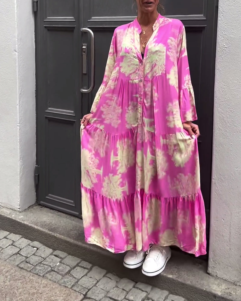 Briveth | FreeSpirit Boho-jurk – Vloeiende zomerjurk voor dames