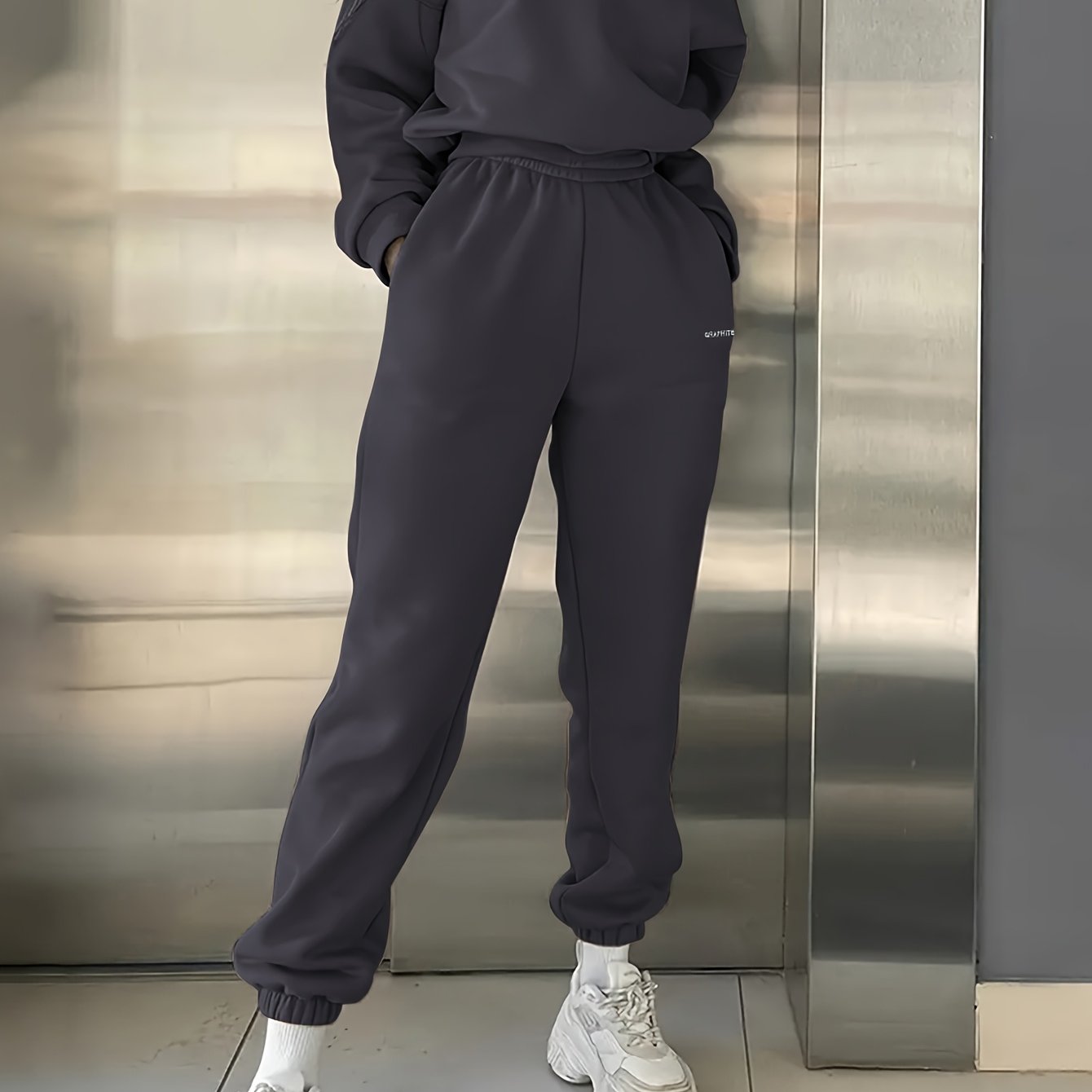 Dariah | Casual sweatshirt- en broekenset voor dames, losse pasvorm, comfortabele sportkleding