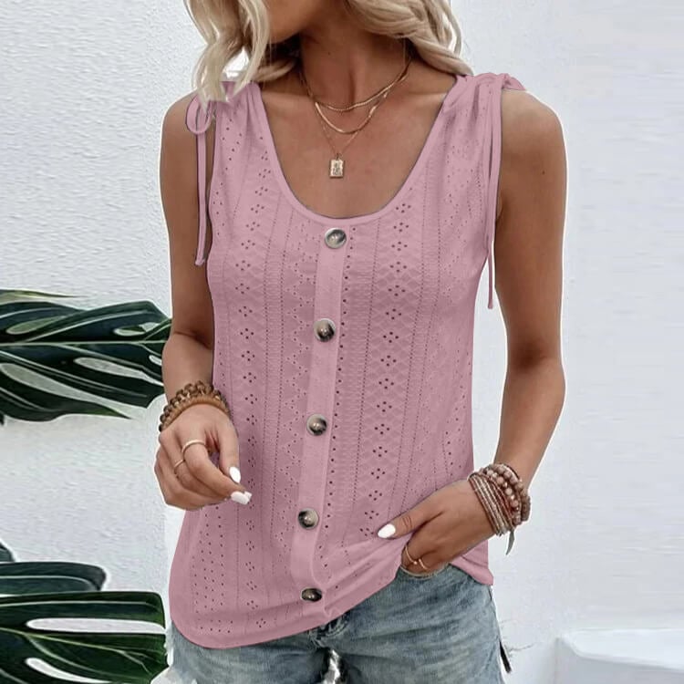 Lusa | Relaxed T-shirt met ronde hals voor dames – Zacht, casual T-shirt voor dagelijks gebruik