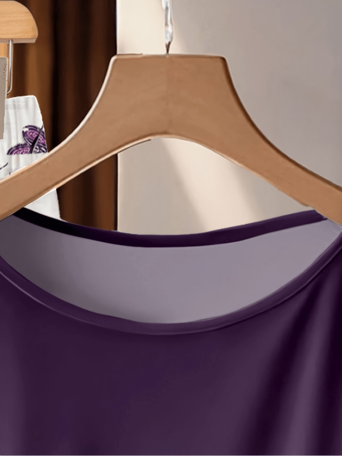 Gena | Tweedelige damesset – top met korte mouwen en bedrukte wijde broek, zomerse co-ord set