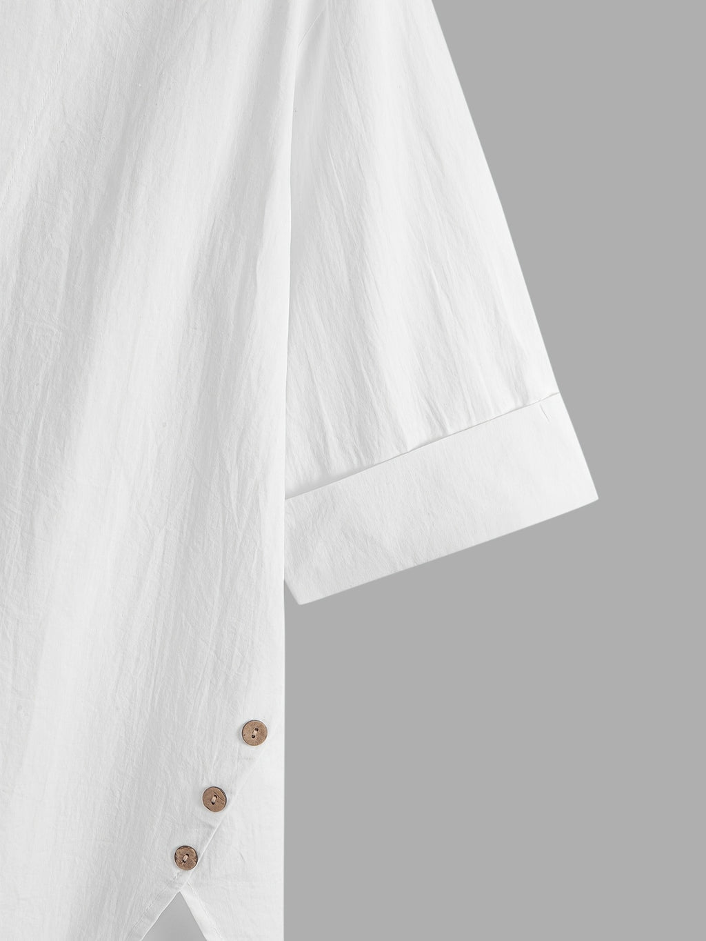 Senia | Zomertop voor dames met losse pasvorm – Casual blouse met V-hals en korte mouwen