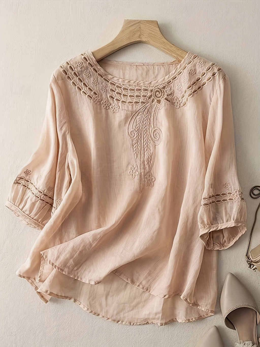 Nyzirel | Casual zomertop voor dames – Lichte blouse voor dagelijks gebruik en op vakantie