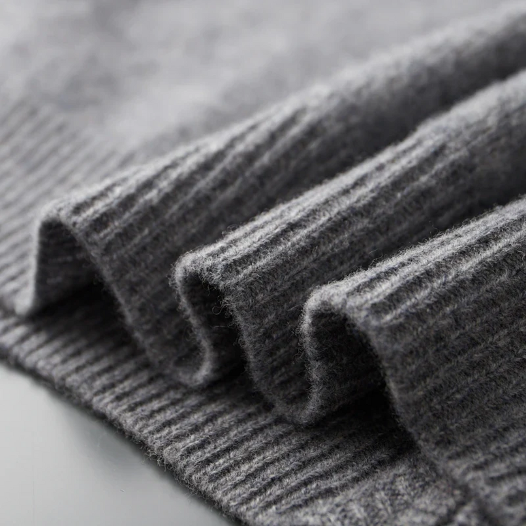 Sylvarn | Pull zippé en laine mérinos pour homme – Doux, chaud, léger, décontracté et élégant
