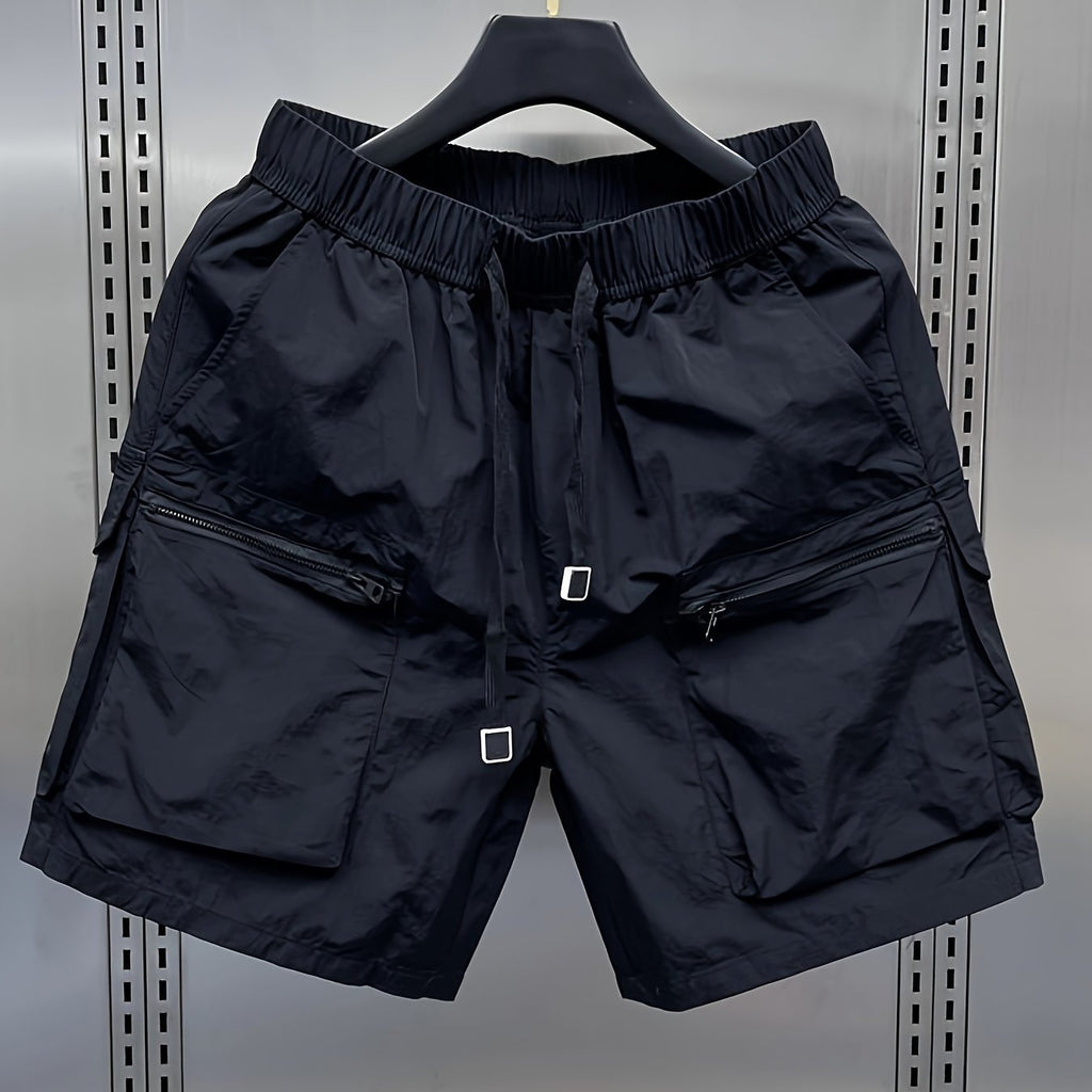 Teyon | Retro cargoshorts voor heren – Zomerse shorts met veel zakken en een losse pasvorm