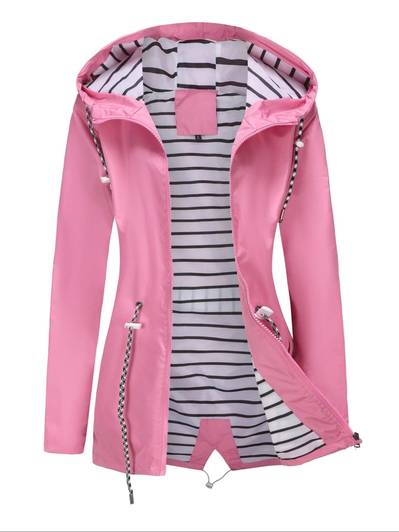 Cyrisse | Manteau long imperméable pour femme - Imperméable toutes saisons