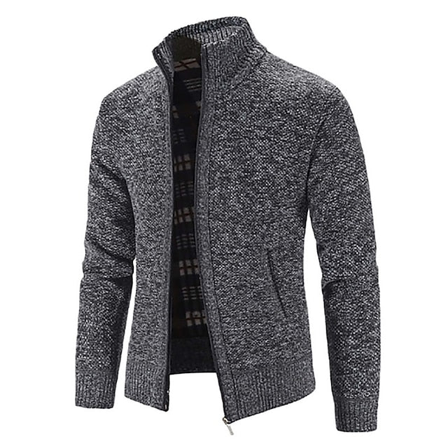 Brendir | Herren-Pullover mit Reißverschluss – Stilvoller Pullover mit halbem Reißverschluss, lässige schmale Passform