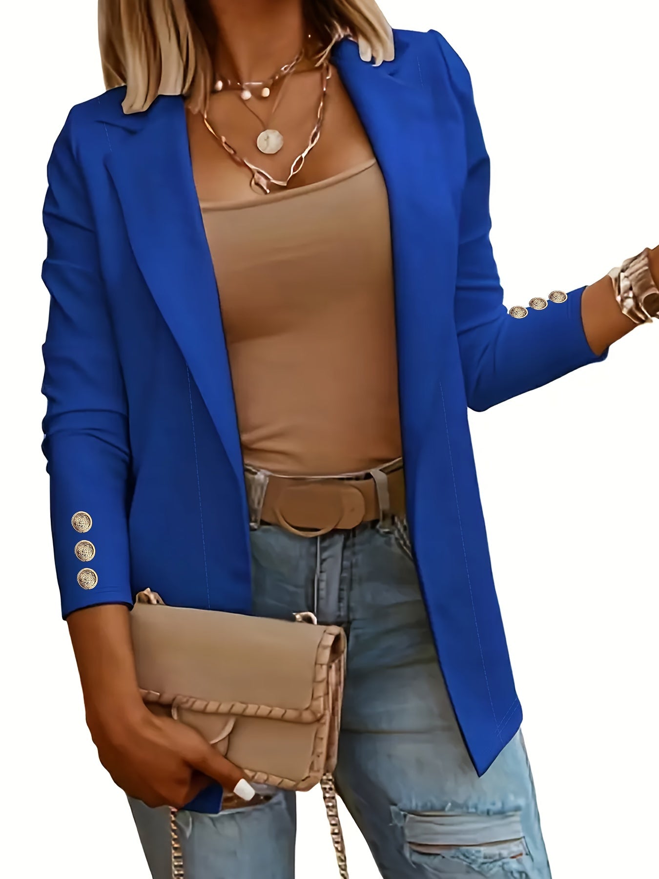 Albina | Offener Damenblazer – Lässig-elegante Businesskleidung