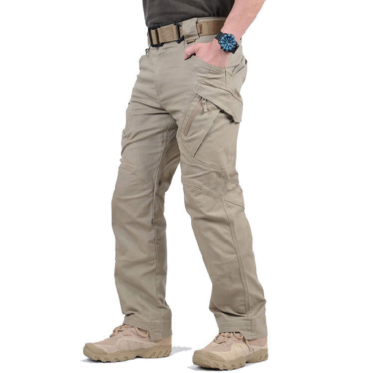 Pantalon cargo tactique Yarrow pour homme - Multipoches, idéal pour la randonnée et le travail