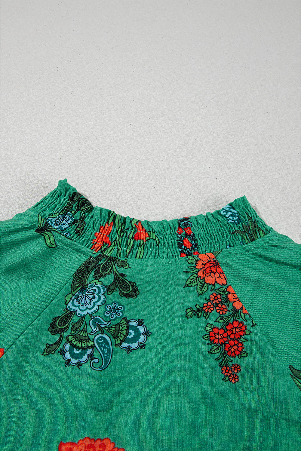 Galenya | Dames Blouse met Bloemenprint en V‑Hals