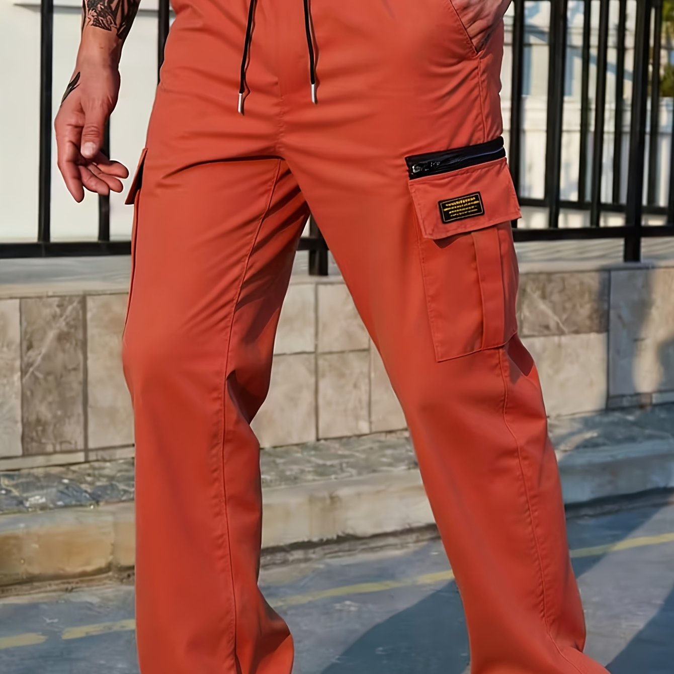 Coby | Heren cargo broek – relaxed fit tactische multi-pocket broek