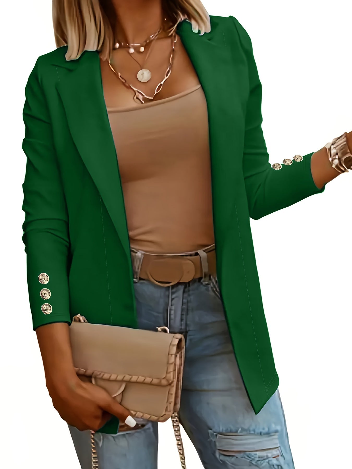 Albina | Offener Damenblazer – Lässig-elegante Businesskleidung
