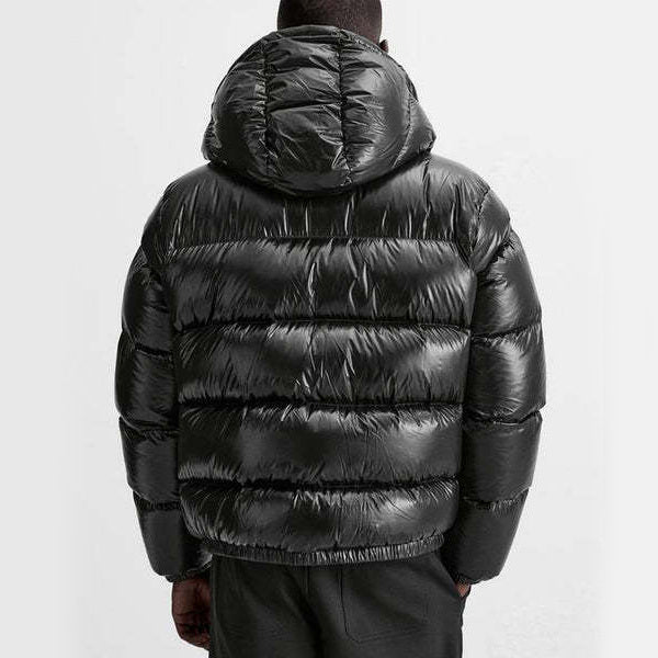 Mikkel | Doudoune à capuche pour homme – coupe minimaliste et décontractée, veste d'hiver isolante et légère