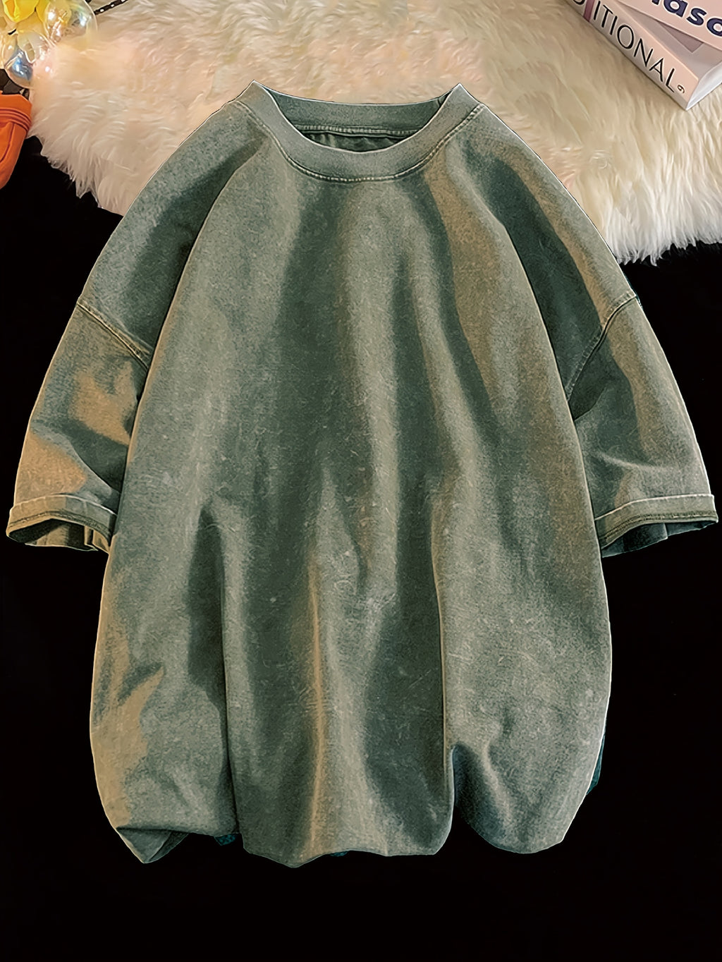 Paxen | Zwaar gewicht, gewassen T-shirt met vintage-look, unisex, losse pasvorm