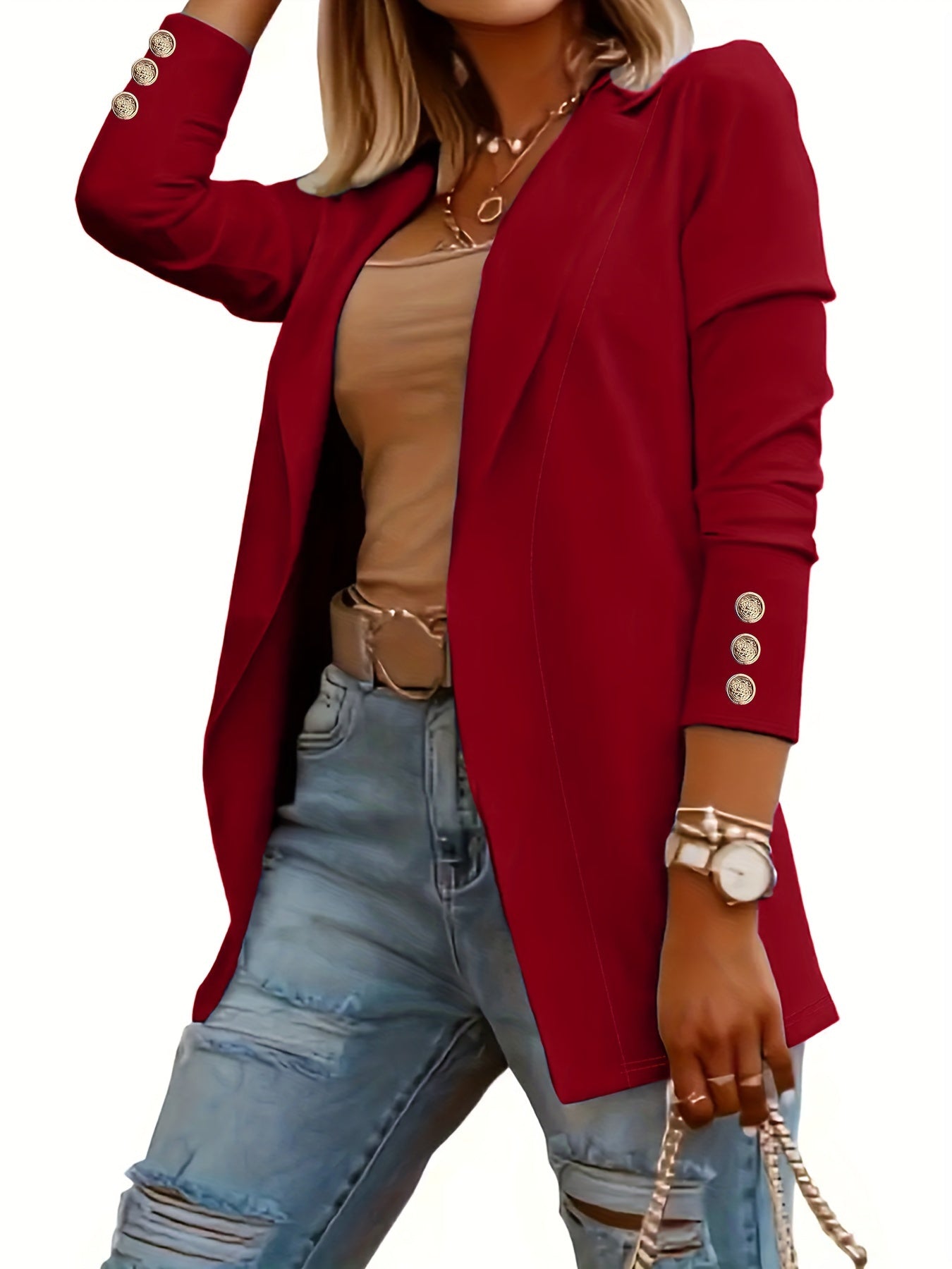 Albina | Offener Damenblazer – Lässig-elegante Businesskleidung