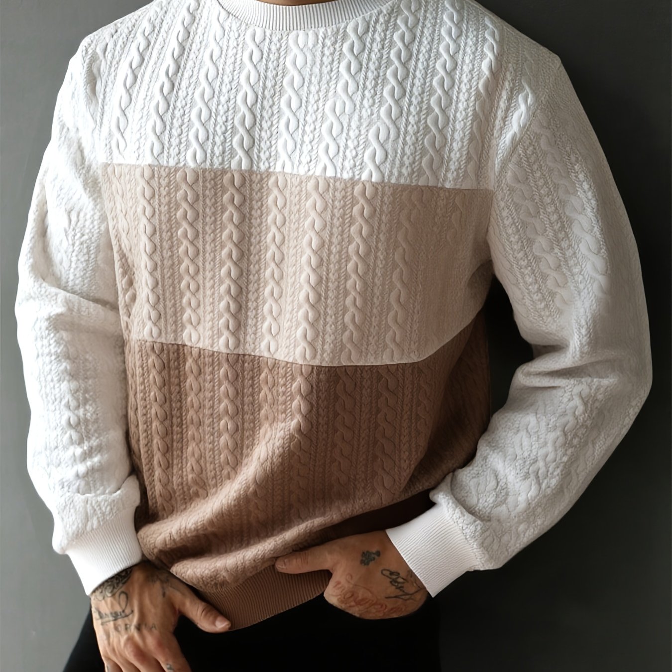 Azrickar | Heren Herfst Winter Sweatshirt – Casual Pullover