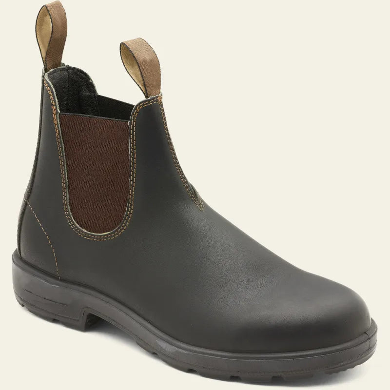 HydroSole | Bottines Chelsea imperméables pour hommes et femmes – bottes d'hiver et de pluie élégantes et abordables, style cuir.
