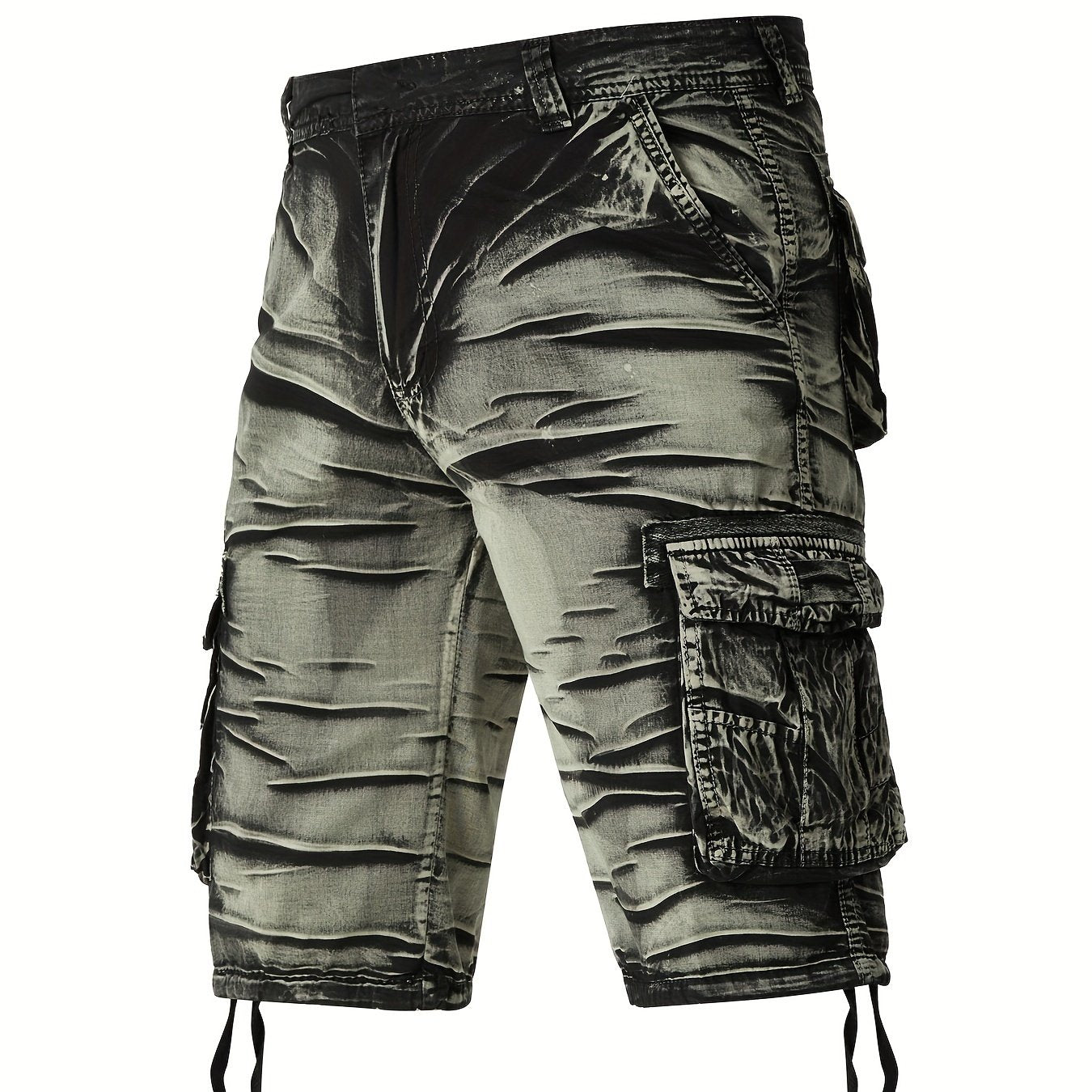 Rionel | Camo-cargoshorts voor heren – Streetstyle, casual, met militaire print, meerdere zakken, losse pasvorm