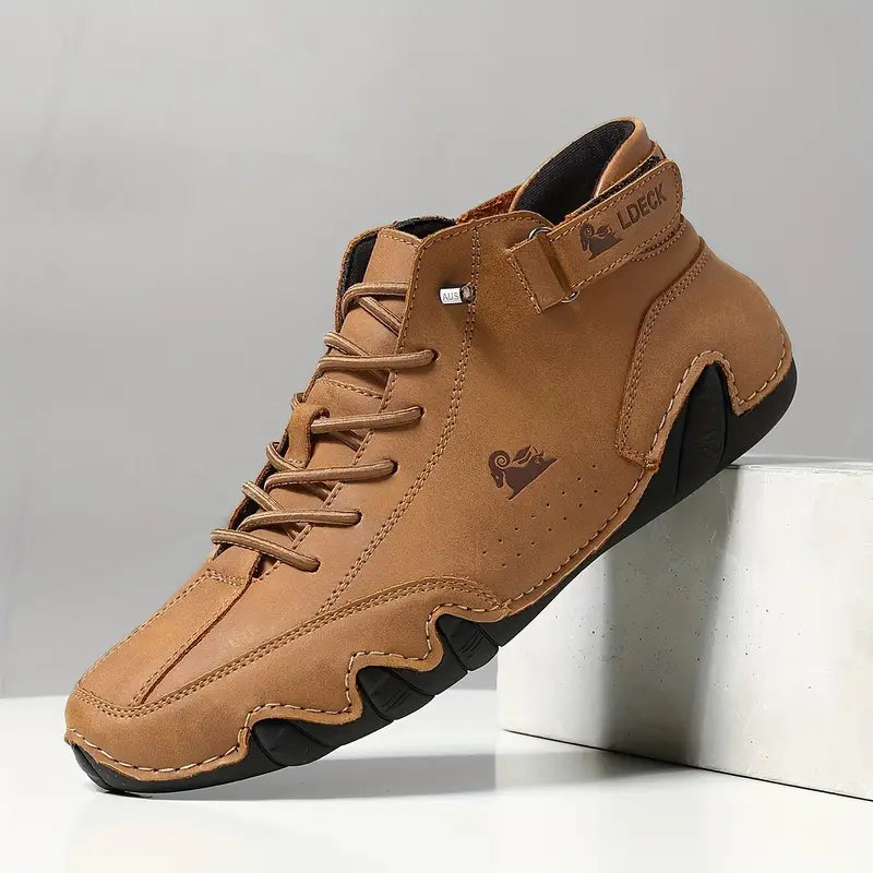 Bootrek | Bottines en daim pour homme – Bottines décontractées et élégantes avec une semelle résistante et antidérapante