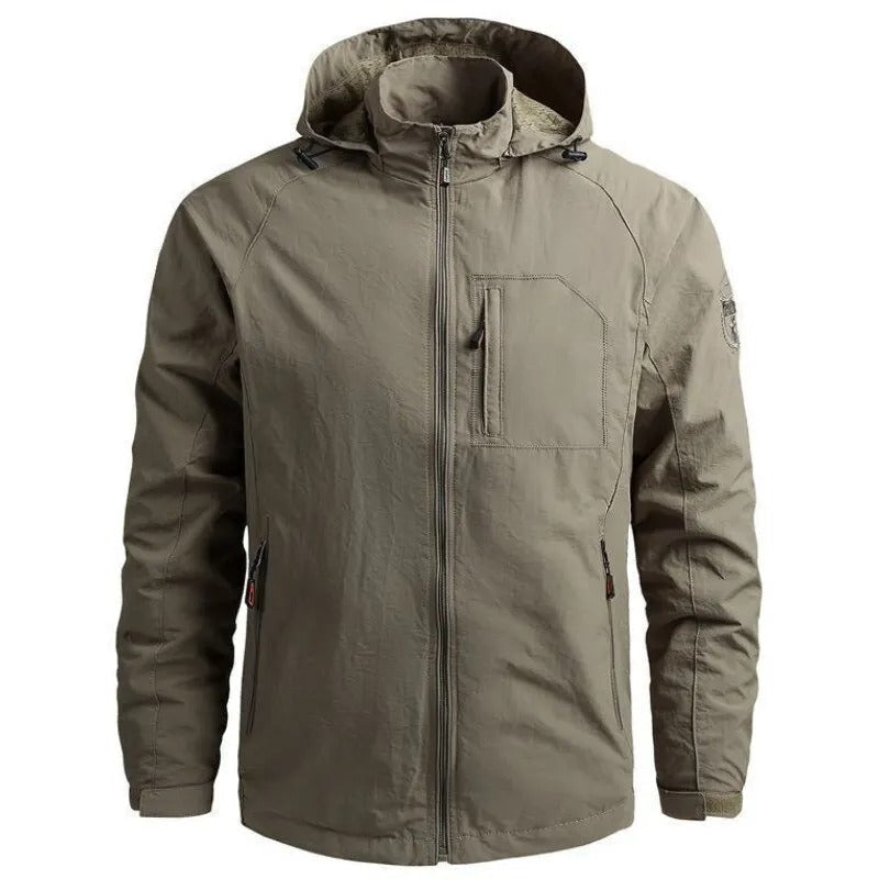 Malrick | Veste zippée légère pour homme – Vêtement d'extérieur décontracté et confortable pour un usage quotidien 
