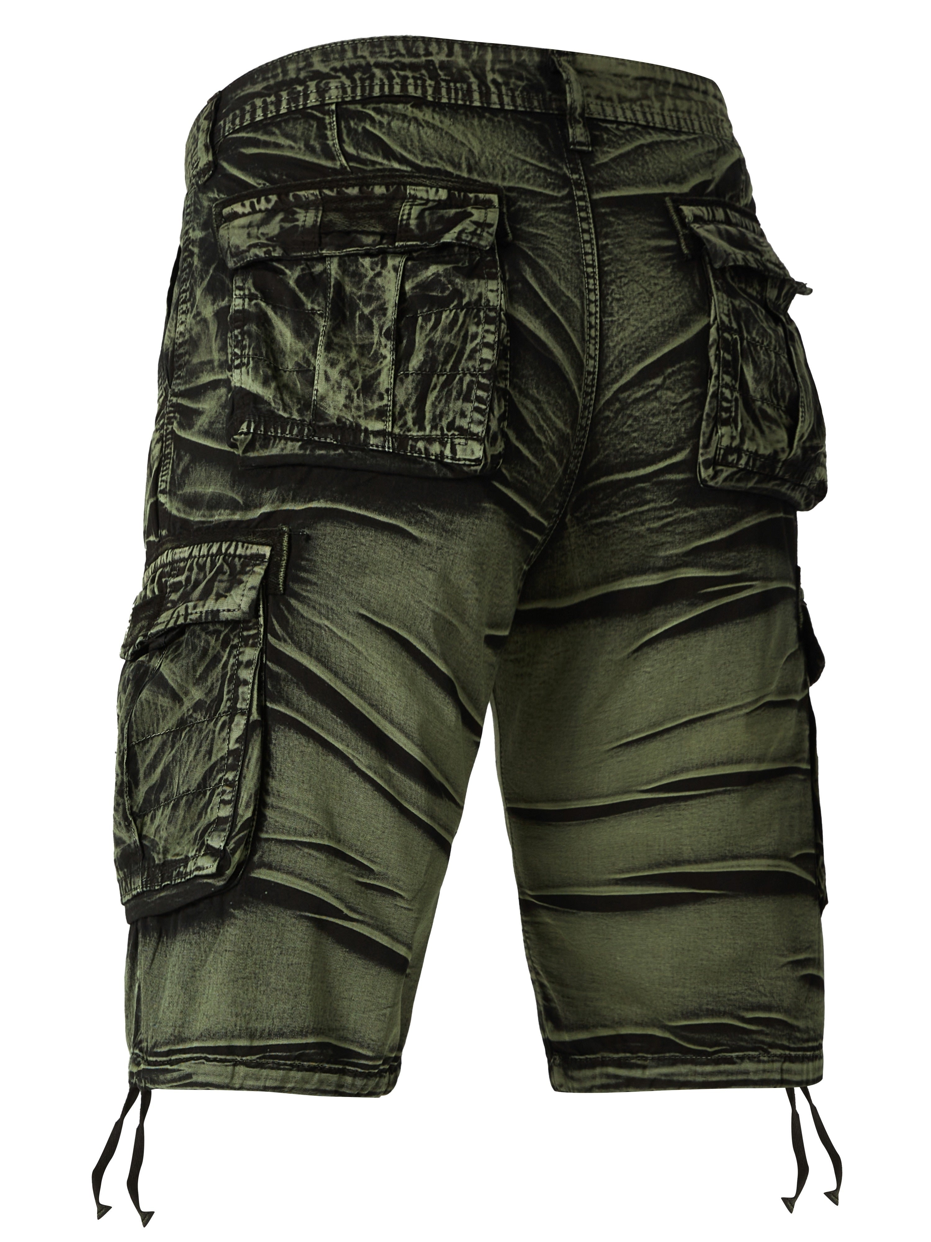 Rionel | Camo-cargoshorts voor heren – Streetstyle, casual, met militaire print, meerdere zakken, losse pasvorm