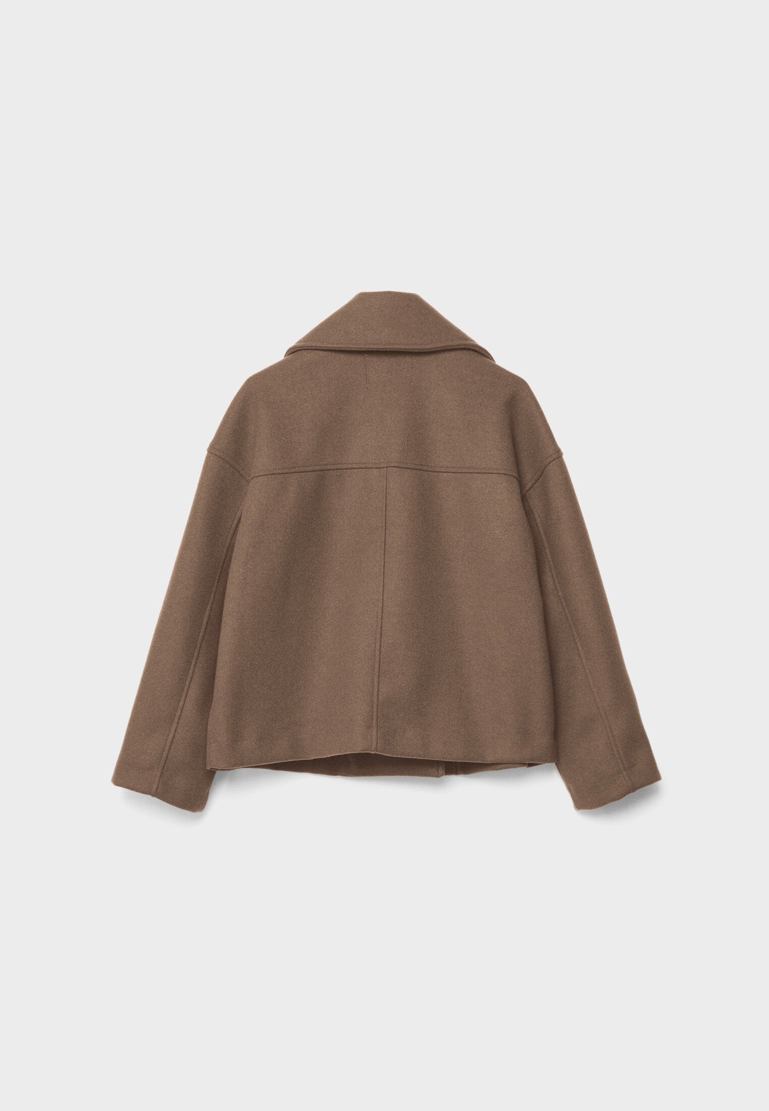 Serelle | Kurzer Damenmantel mit Doppelknopfverschluss – Stilvolle Freizeitjacke im klassischen Design