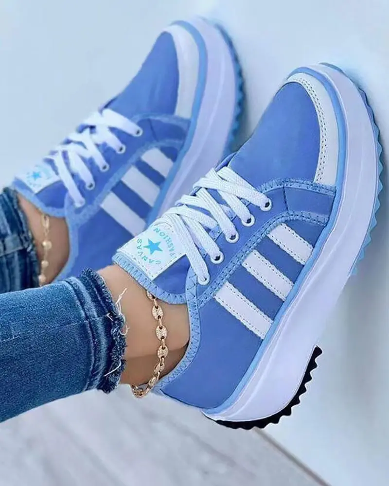 Cliodhna | Bequeme Damen-Plateau-Sneaker – stylisch, gepolstert und leicht